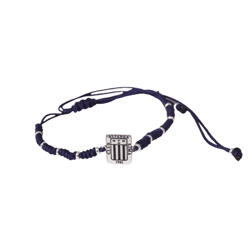 PULSERA TEJIDA AZUL DE ALIANZA LIMA